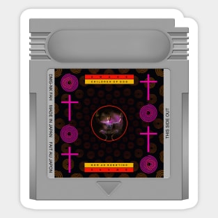 Filth Game Cartridge Sticker